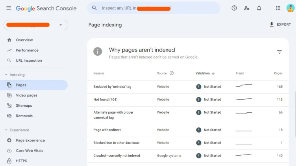 Use Google Search Console to find broken links [Detailes]